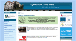 Desktop Screenshot of gjkzm.sk