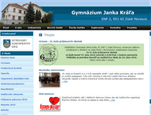 Tablet Screenshot of gjkzm.sk